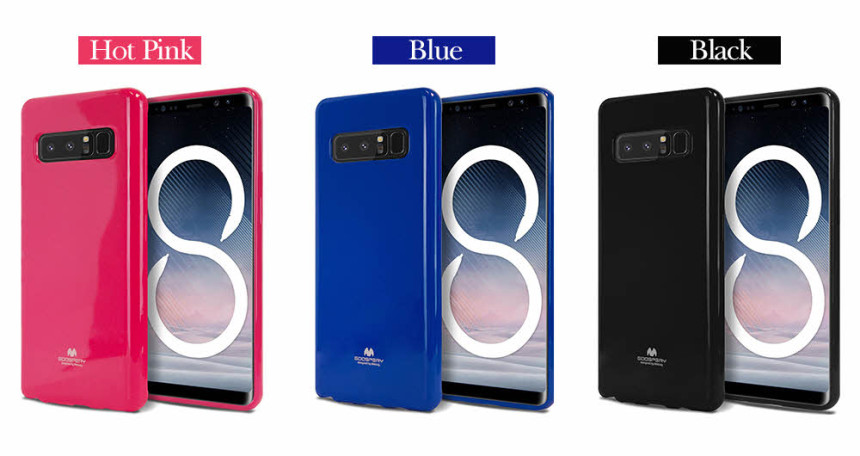 <b><p>Galaxy Note Mercury Pearl Jelly Case Coection</p></b><b><p>ギャラクシーノート8マーキュリーパールゼリーケースコレクションフィルム 갤럭시노트8젤리</p></b><br /><br /><p align='center'>