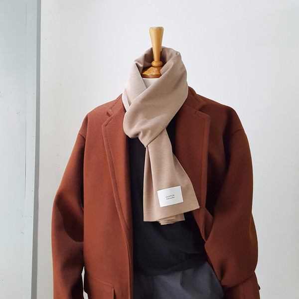 Men's TR Muffler Shawl Coordinating How To Frie