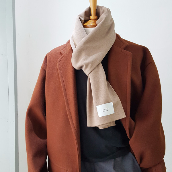 Men's TR Muffler Shawl Coordinating How To Frie