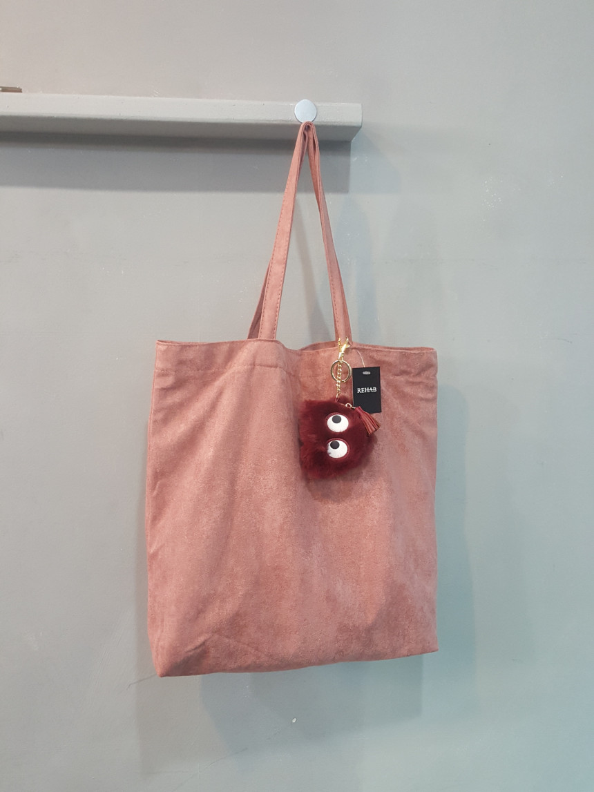 Suede Shopper Eco Bag