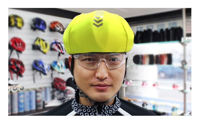 MC Yen windproof helmet cover Simple sporty stretc