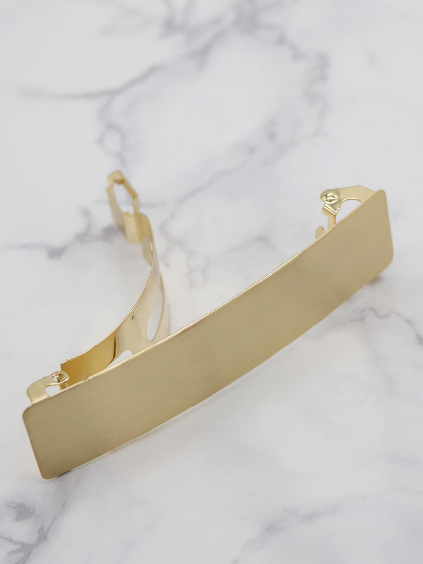 Hair Accessories Modern matte metal automatic hair