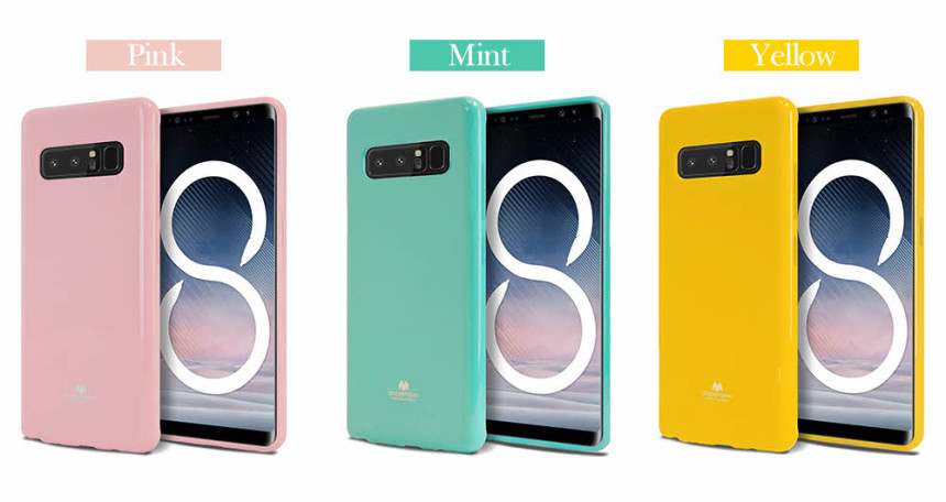 <b><p>Galaxy Note Mercury Pearl Jelly Case Coection</p></b><b><p>ギャラクシーノート8マーキュリーパールゼリーケースコレクションフィルム 갤럭시노트8젤리</p></b><br /><br /><p align='center'>