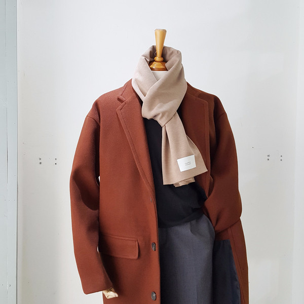 Men's TR Muffler Shawl Coordinating How To Frie