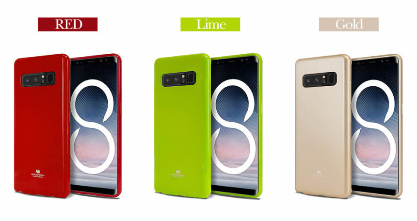 <b><p>Galaxy Note Mercury Pearl Jelly Case Coection</p></b><b><p>ギャラクシーノート8マーキュリーパールゼリーケースコレクションフィルム 갤럭시노트8젤리</p></b><br /><br /><p align='center'>