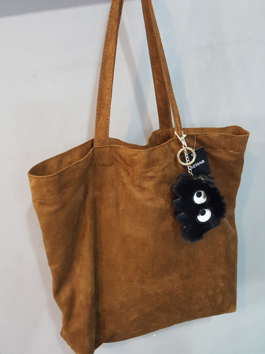 Suede Shopper Eco Bag