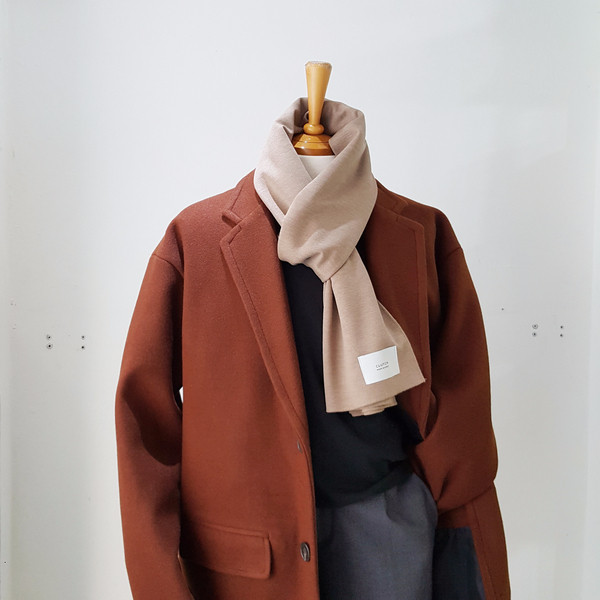 Men's TR Muffler Shawl Coordinating How To Frie