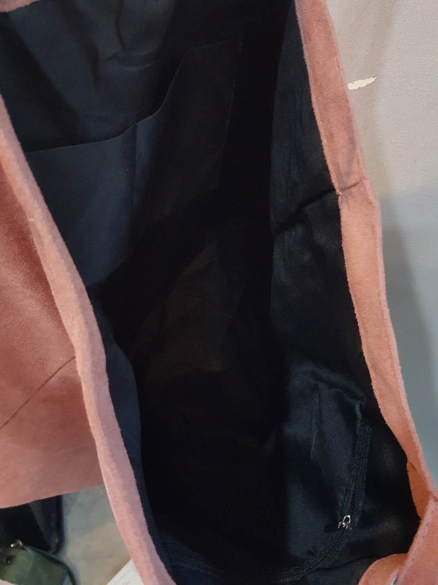 Suede Shopper Eco Bag