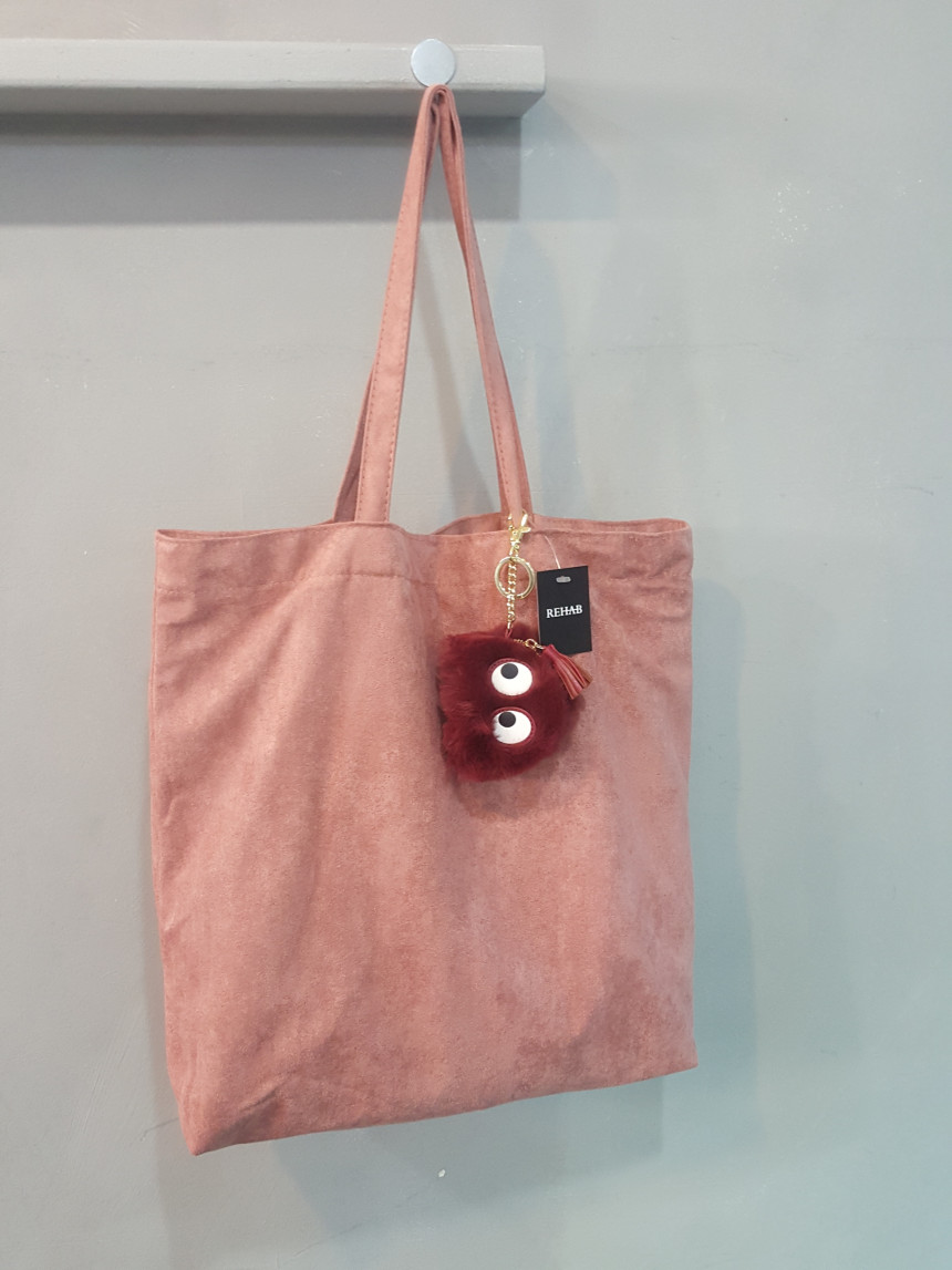 Suede Shopper Eco Bag