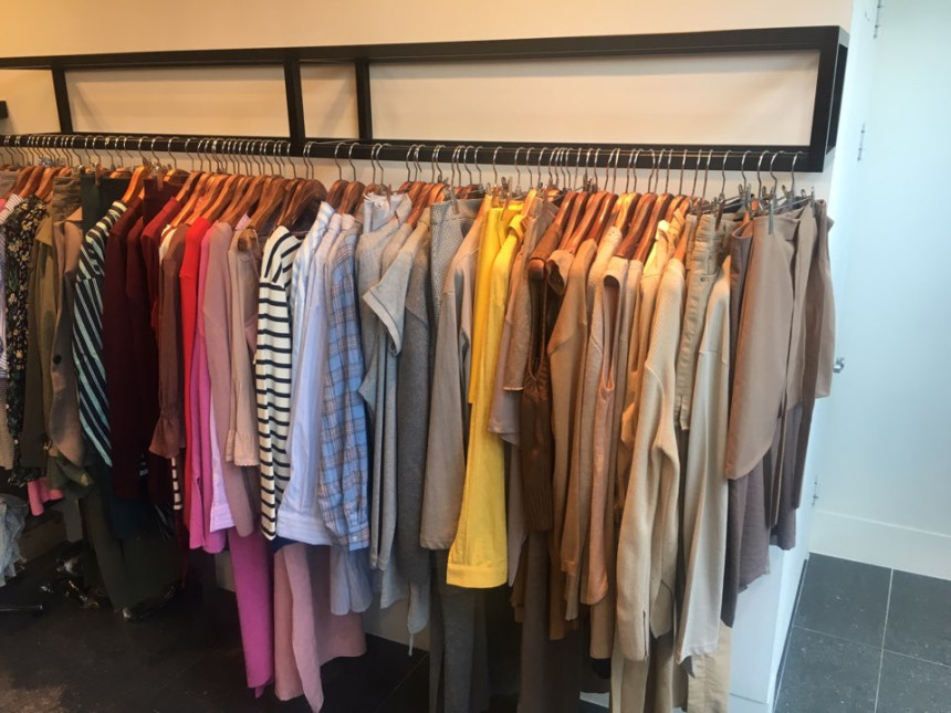 Goliath slim long skirt sofbending autumn H line k