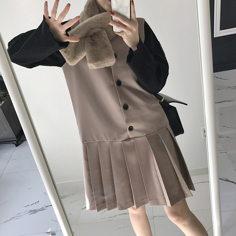 Muffler Mink Shawl Percussion Warmer Office Look C