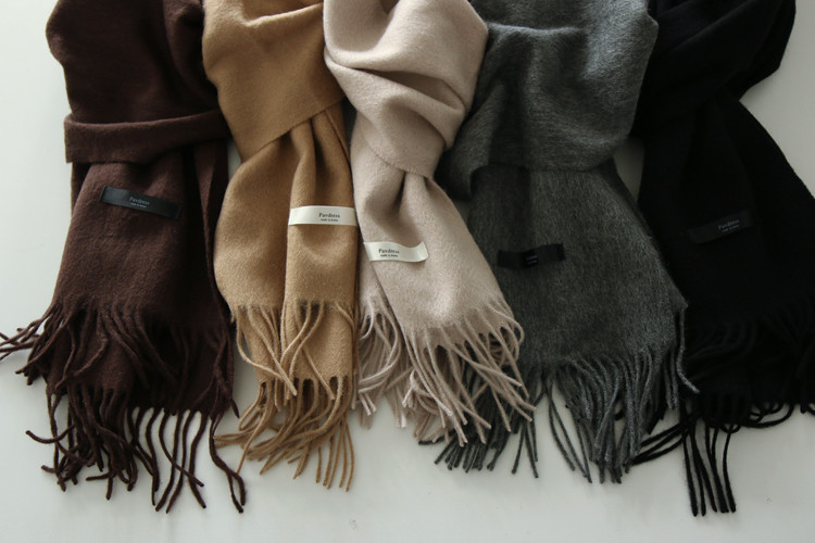 Muffler Wool Shawl Christmas Gift Warm