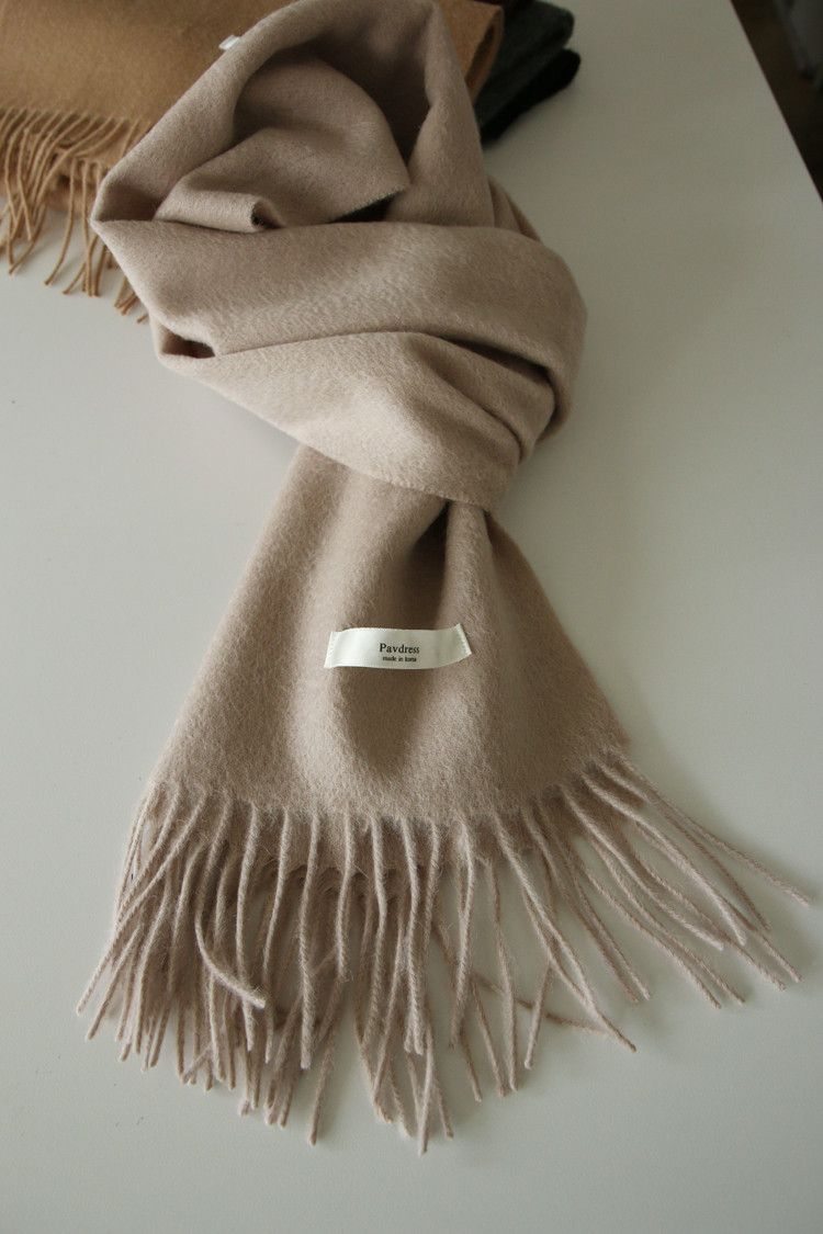 Muffler Wool Shawl Christmas Gift Warm