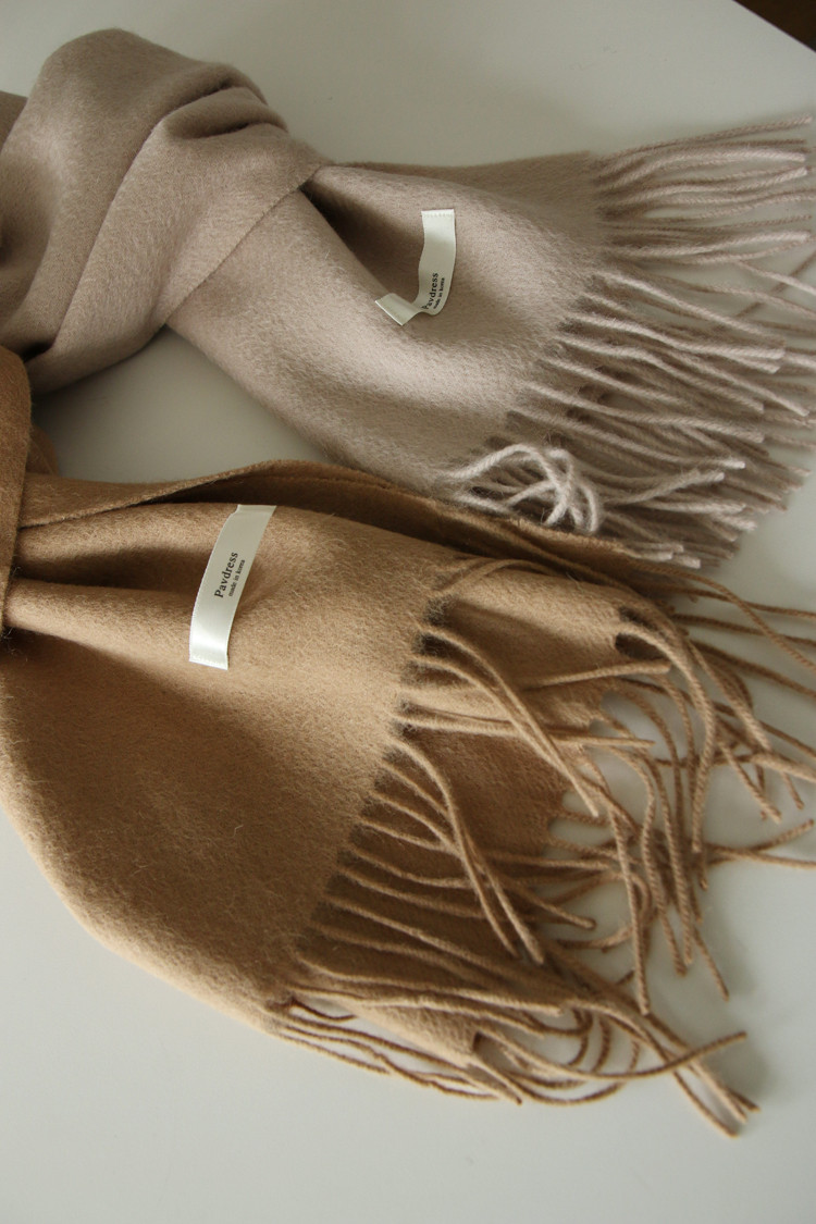 Muffler Wool Shawl Christmas Gift Warm