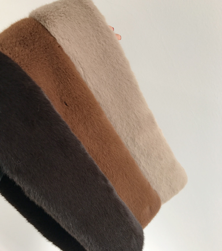 Muffler Mink Shawl Percussion Warmer Office Look C