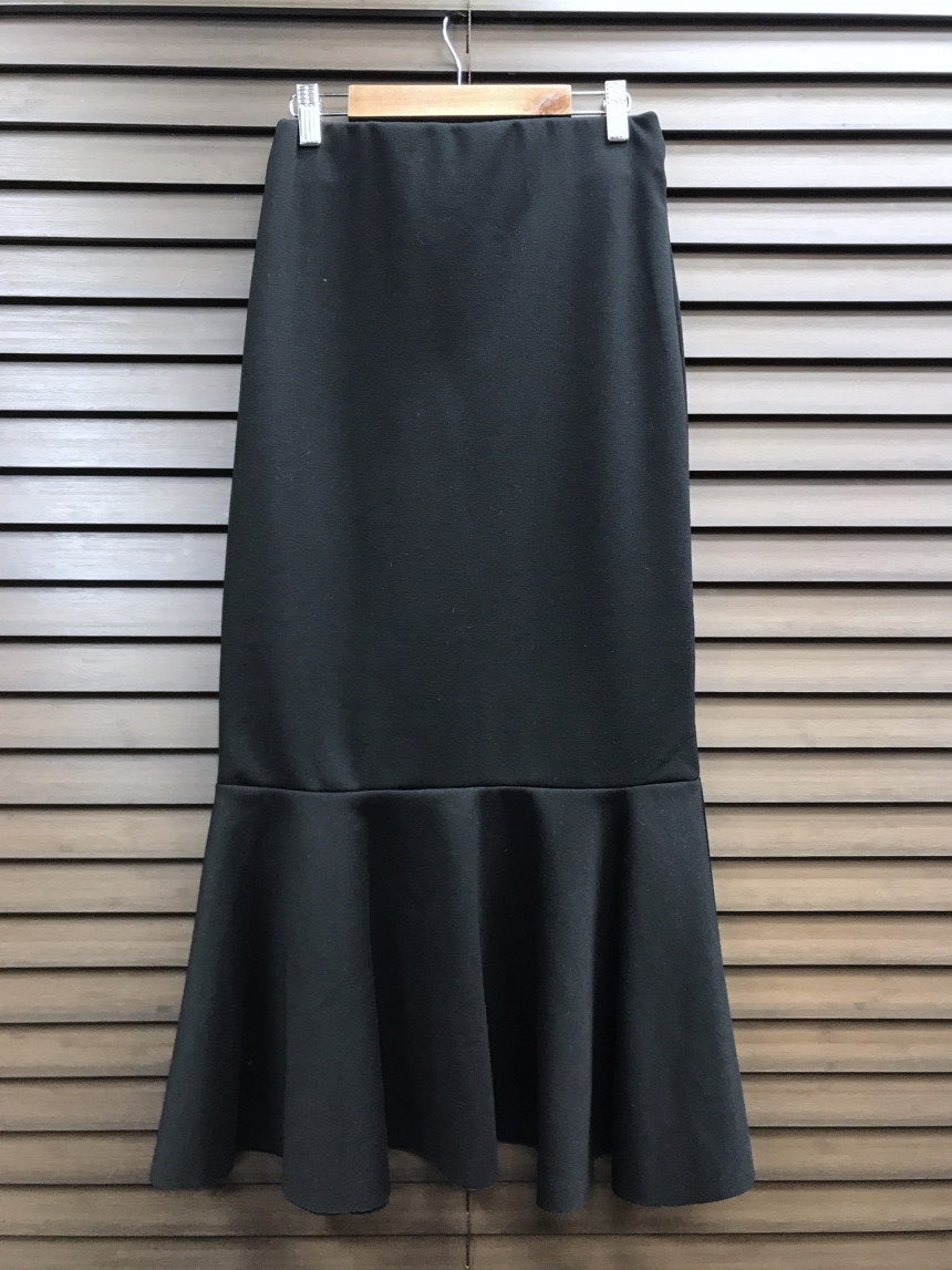 Glamor Span Mermaid Frill Long Skirt H Line Bendin