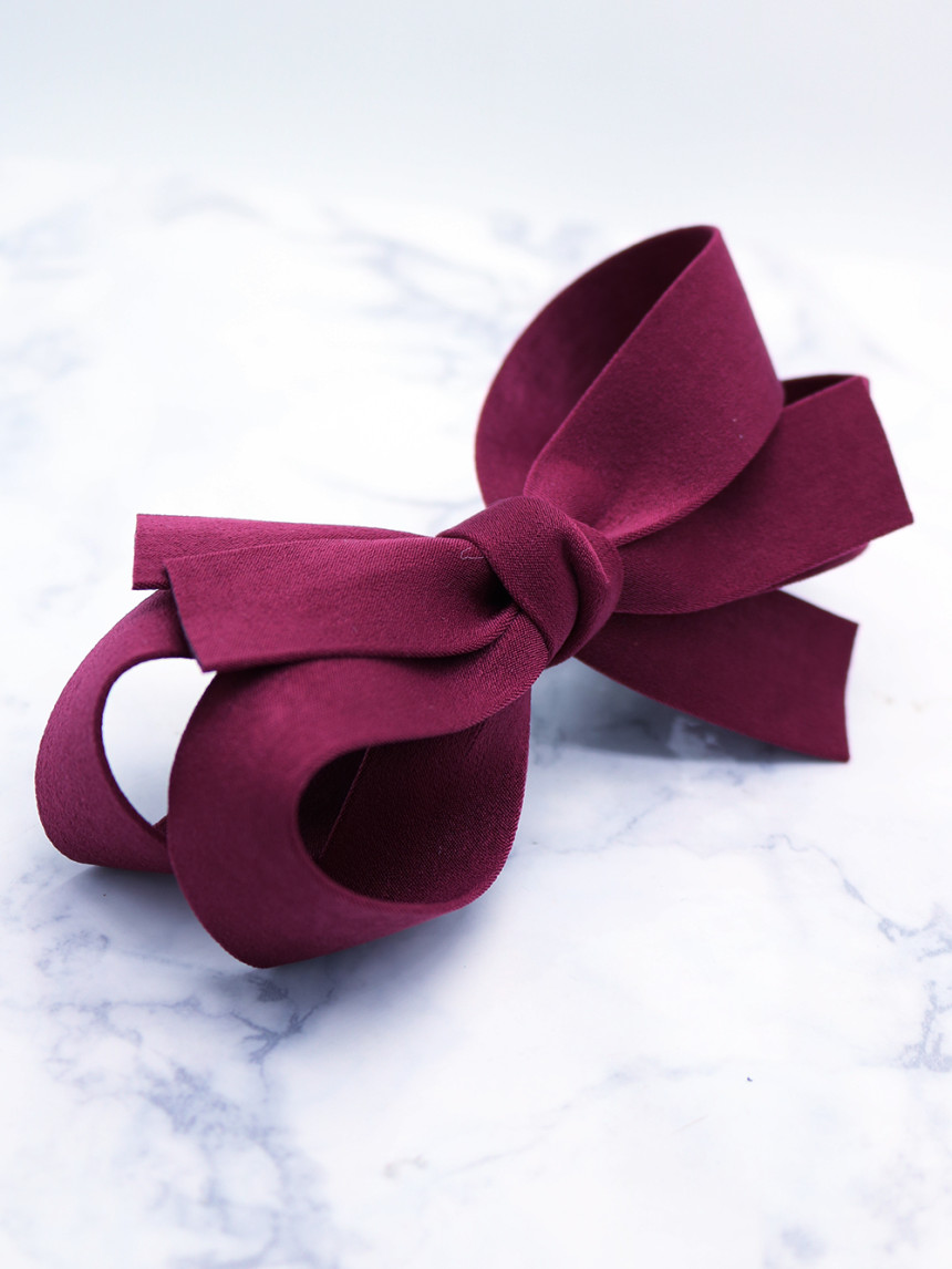 Hair Accessories Little girl big ribbon automatic 