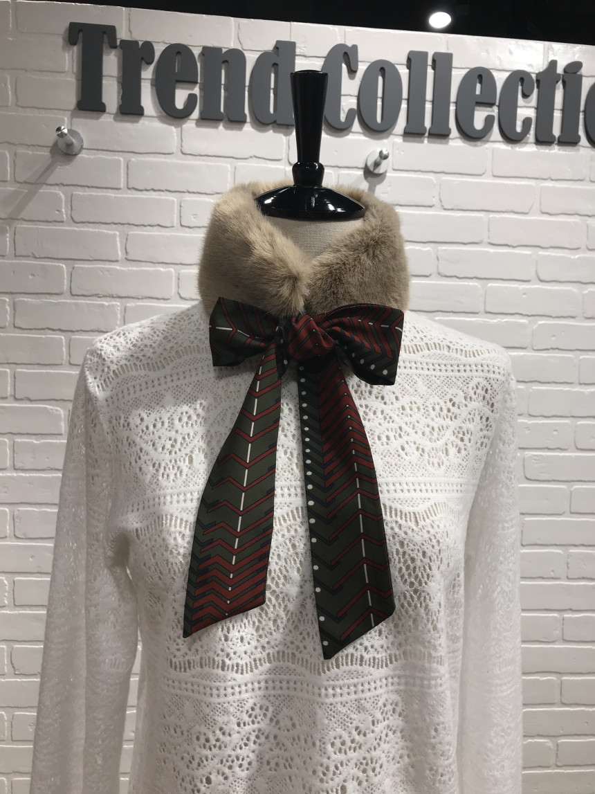 Trend Collection Twilight Copper Muffler Beige TRA