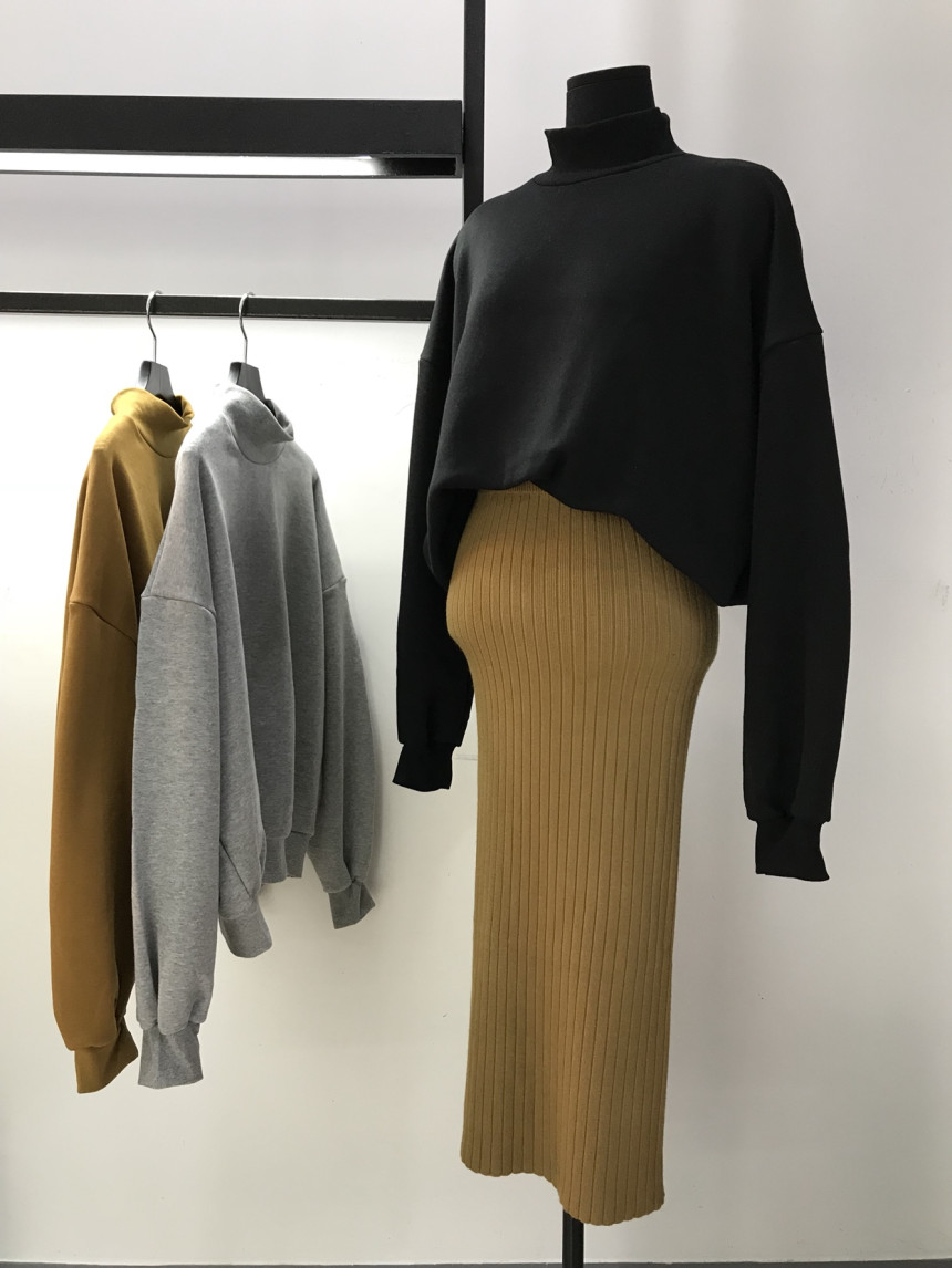 Goliath Knit Skirt Long Daily Look Long Coordinati