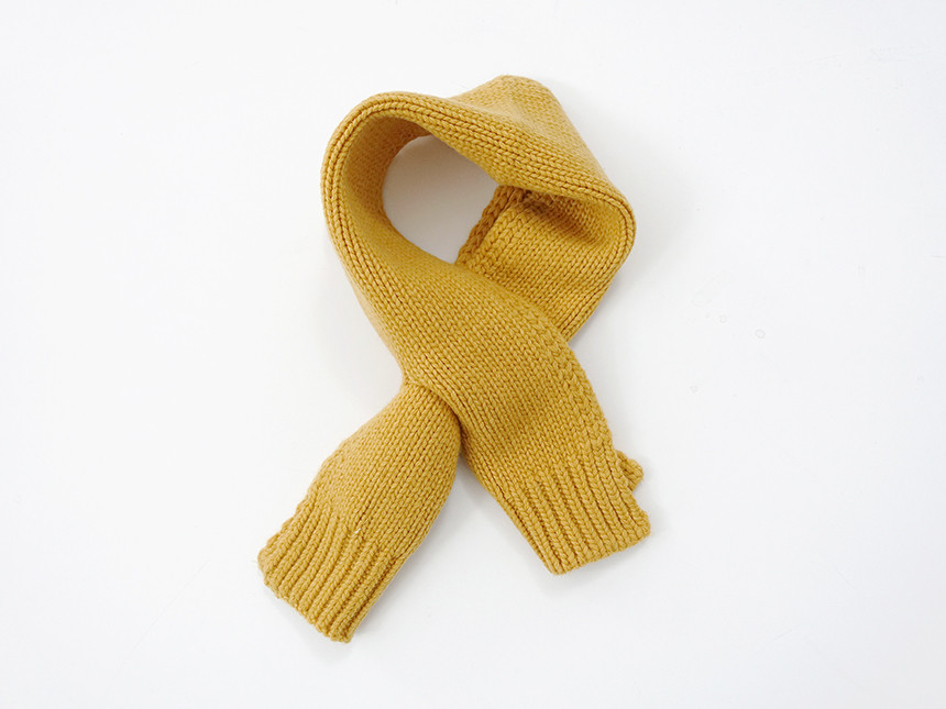 Wool Petit Scarf Shawl Neck Warmer Coordinate Mini