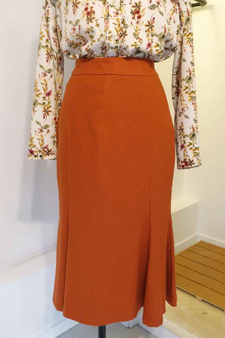 Mermaid long skirt Female skirt 20s