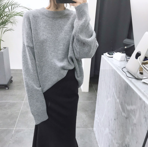 Long Mermaid Banding Skirt 2color Twenties Female 