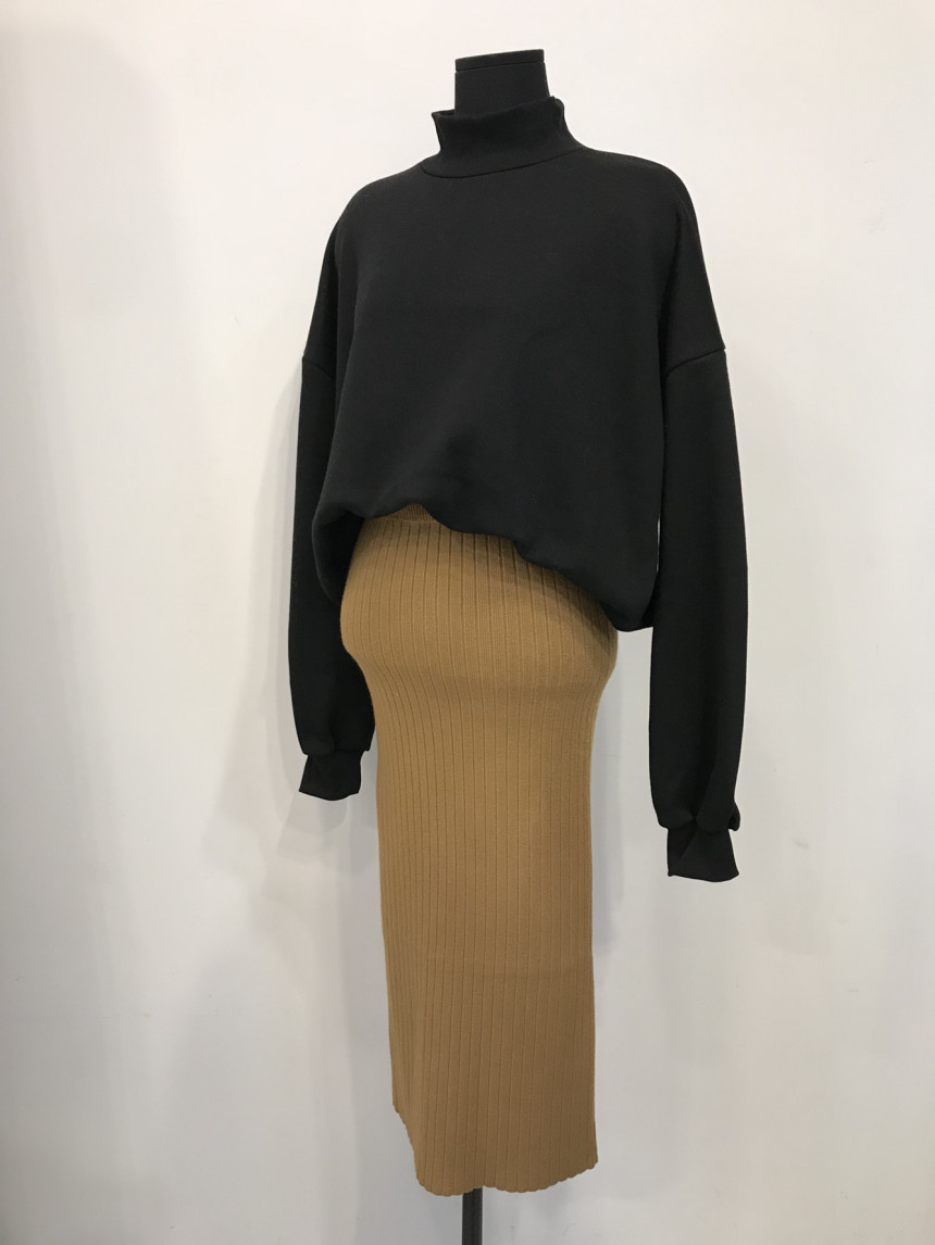 Goliath Knit Skirt Long Daily Look Long Coordinati