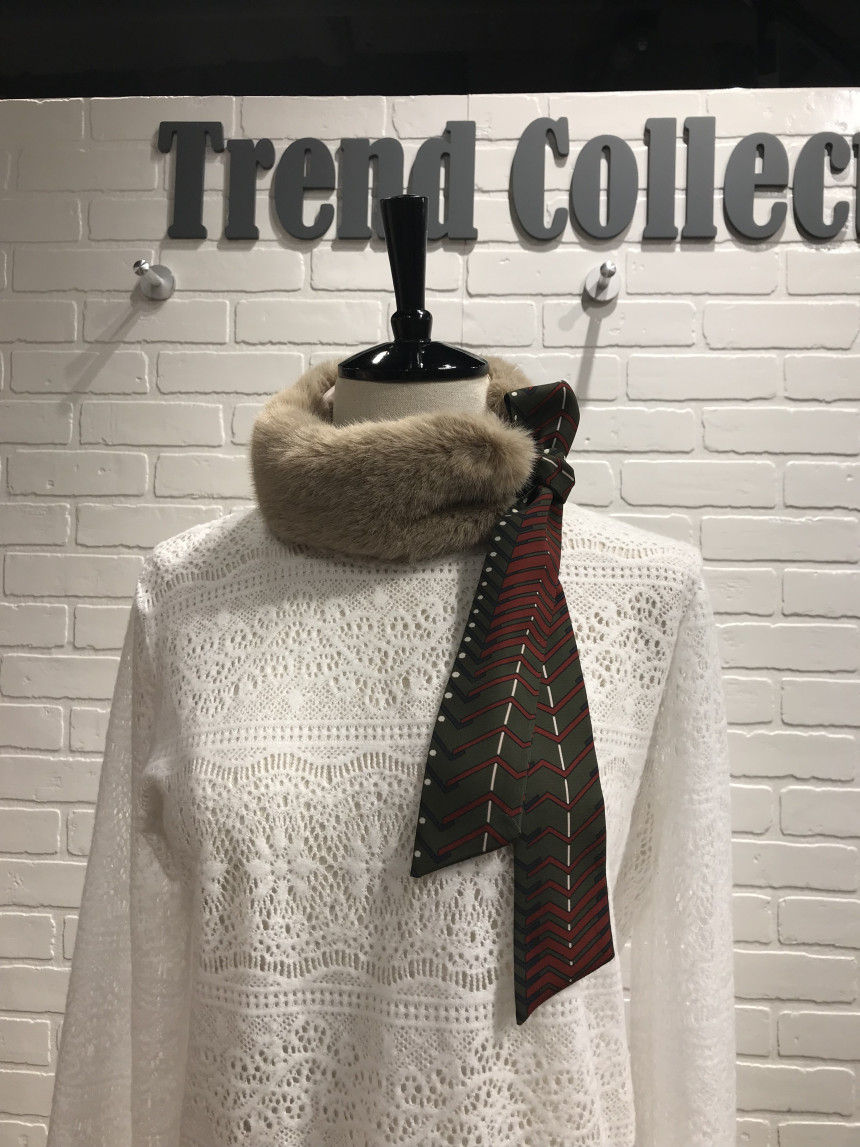 Trend Collection Twilight Copper Muffler Beige TRA