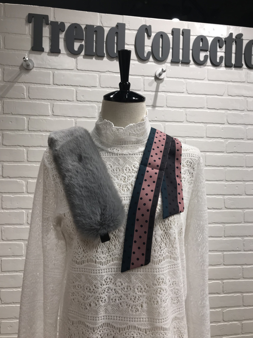 Trend Collection Twilight Copper Muffler Gray TRAC