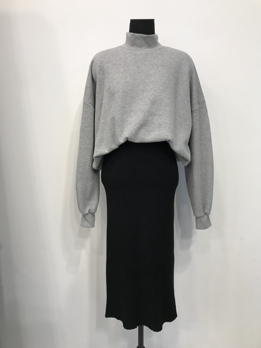 Goliath Knit Skirt Long Daily Look Long Coordinati