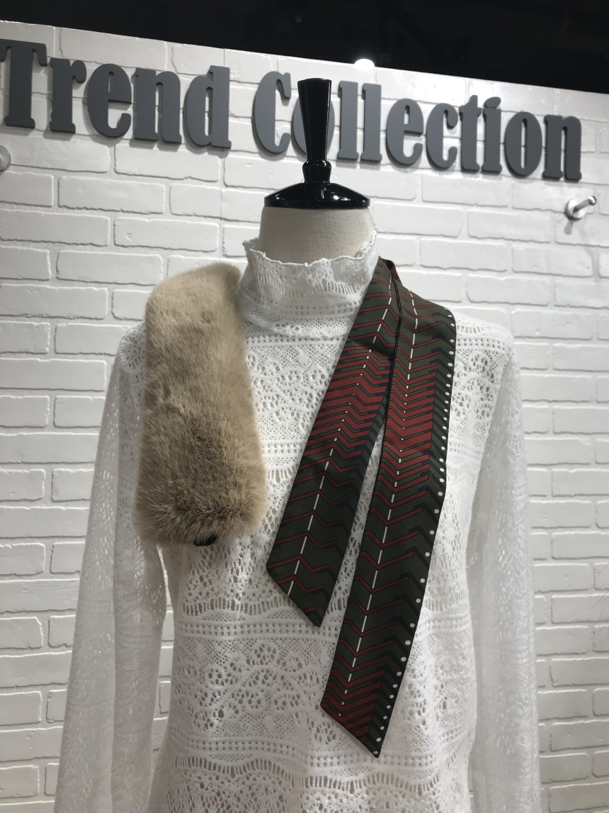 Trend Collection Twilight Copper Muffler Beige TRA