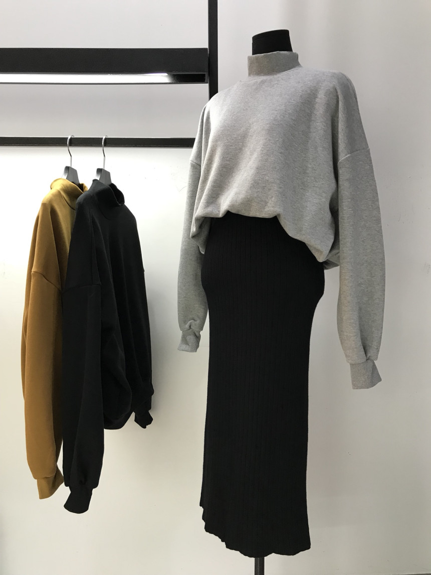 Goliath Knit Skirt Long Daily Look Long Coordinati