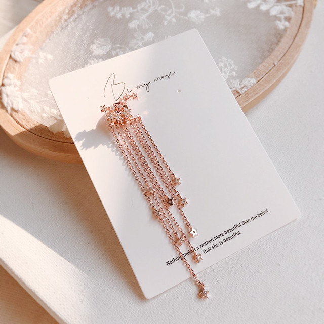 Stari Long Drop Earrings Chandelier Spider Lane