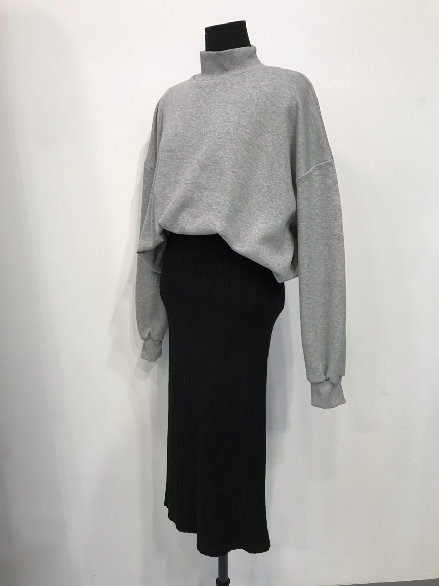 Goliath Knit Skirt Long Daily Look Long Coordinati