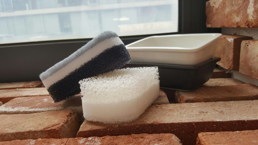 Scrubber Dish Washing Japan Smart Home Triple Spoo