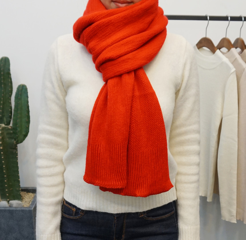 Abundant muffler Couple shawl Man casual style War