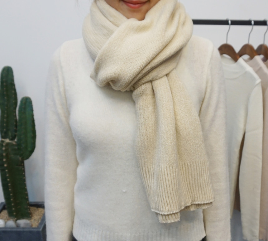 Abundant muffler Couple shawl Man casual style War