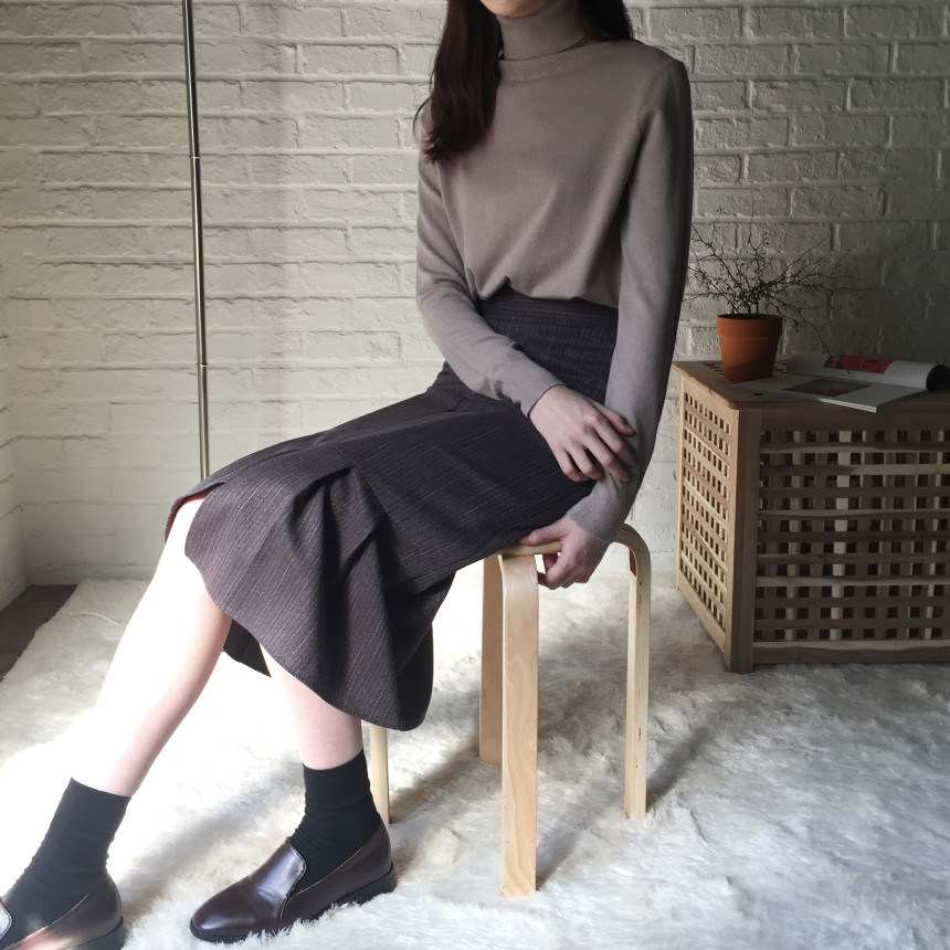 Untitled Mermaid Long Skirt Female 20s Girl Daily 