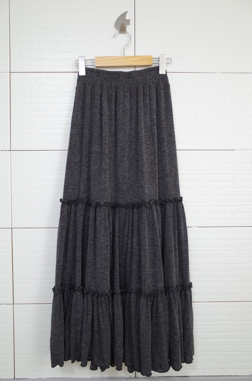 Wooljangan Long Skirt Banding Cody Jiri Jiri Lovel