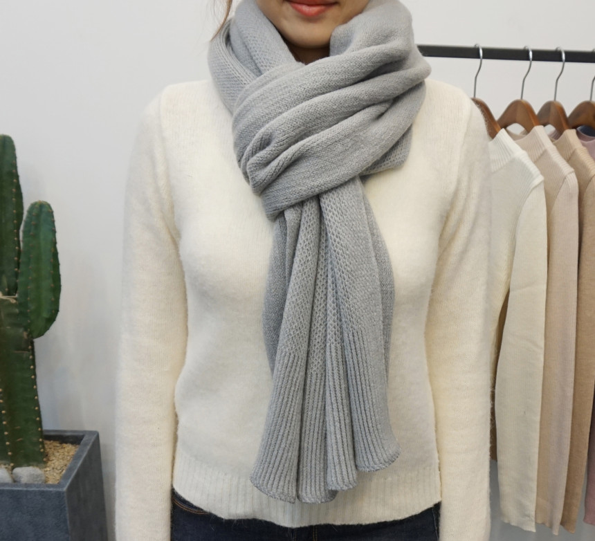 Abundant muffler Couple shawl Man casual style War