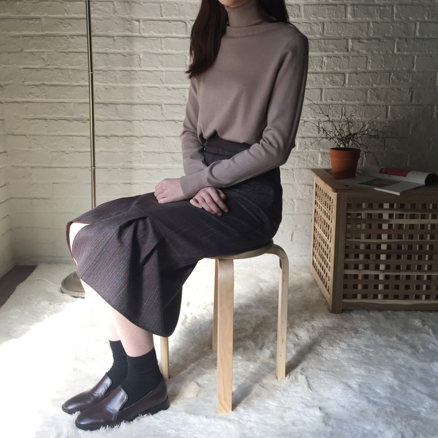 Untitled Mermaid Long Skirt Female 20s Girl Daily 