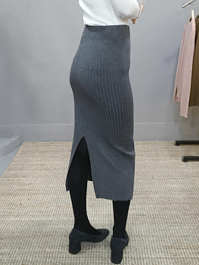 H line Goliath knit long skirt Skirt Ha ha ha ha h