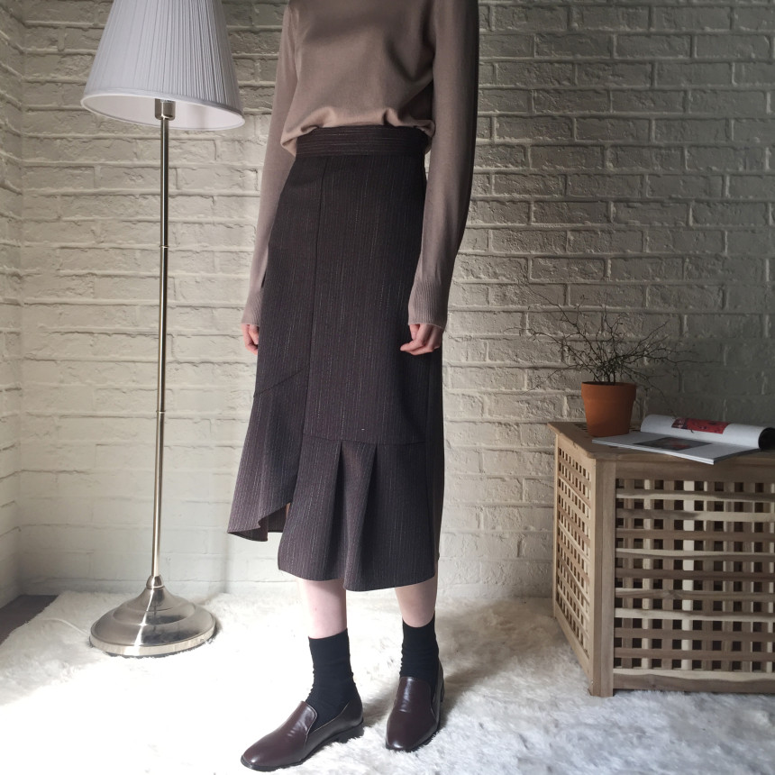 Untitled Mermaid Long Skirt Female 20s Girl Daily 