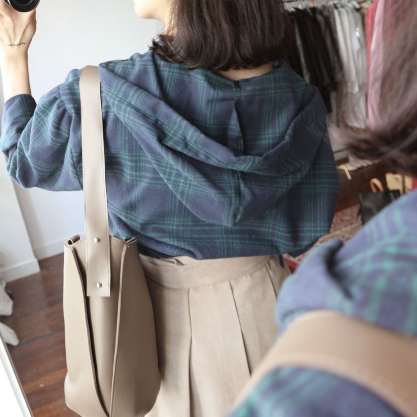 mirada suede long belt skirt 4col