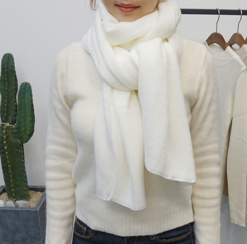 Abundant muffler Couple shawl Man casual style War