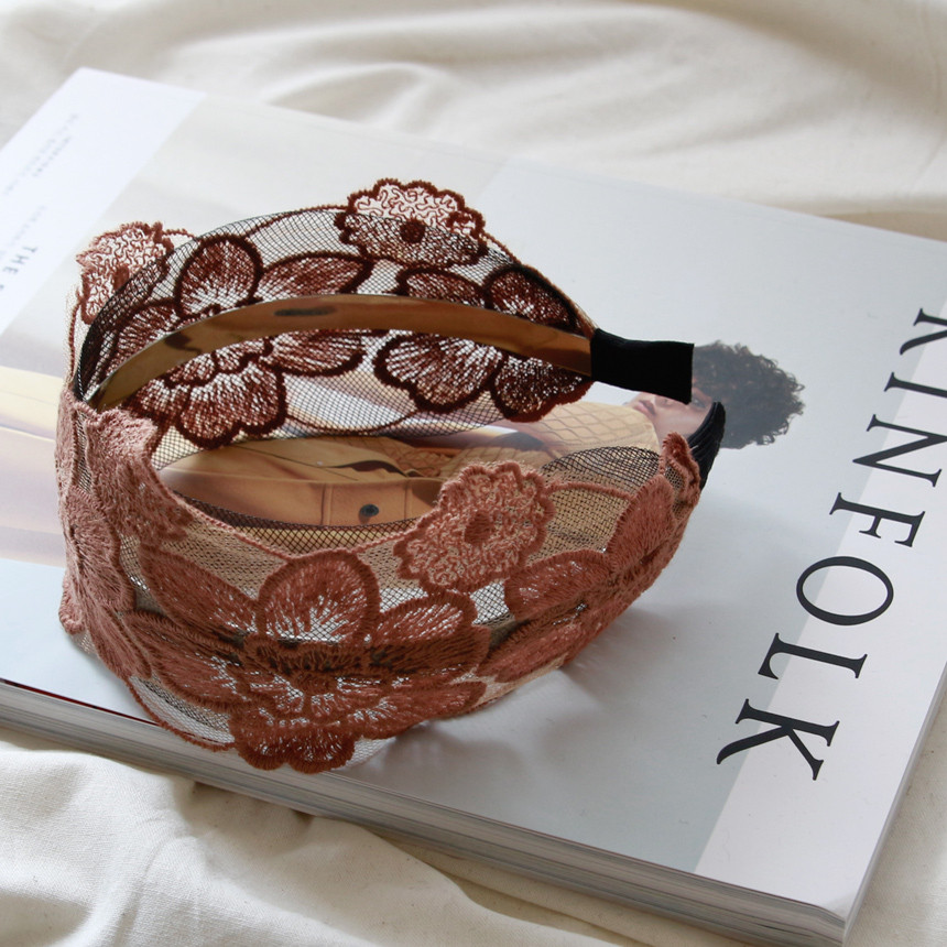 Hair Accessories Ellis Lace Hair Band Bandana Wide