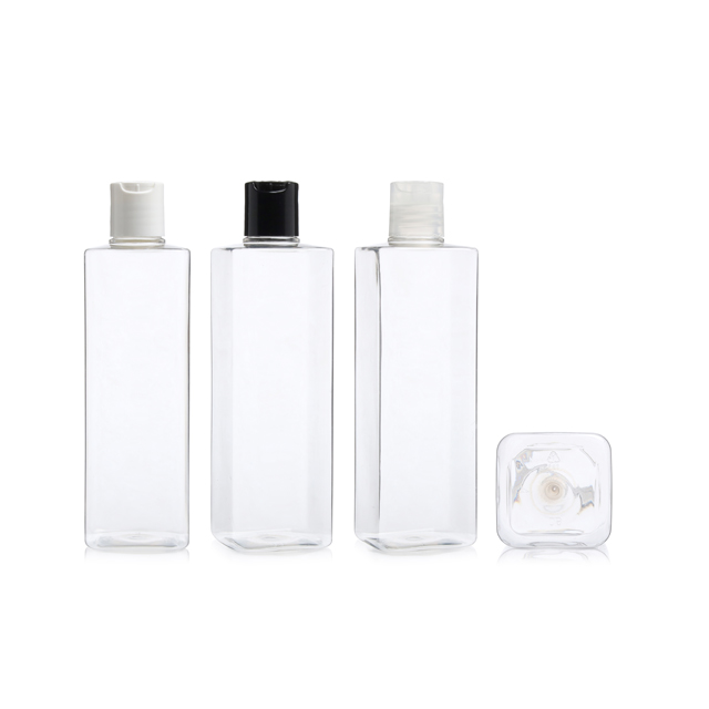 페스트세븐 플라스틱용기 화장품공병 프레스캡 사각 T500ml - 상품 이미지