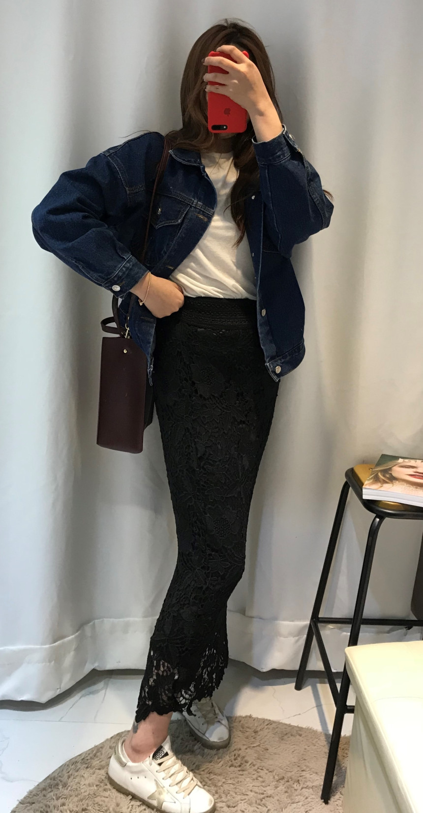 Lace Long Skirt Sexy Look Daily Look Dress Up Eleg