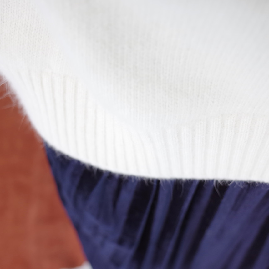 Velvet Pleated Pleated Skirt Winter Long Coordinat