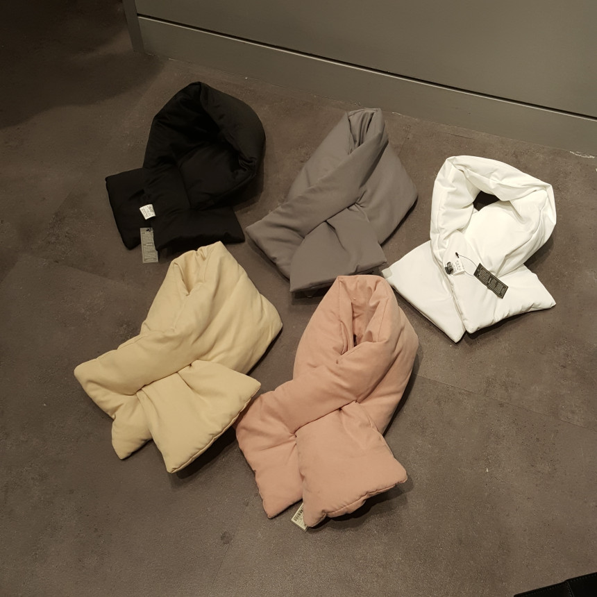 Spoon padded muffler TPMM17W11